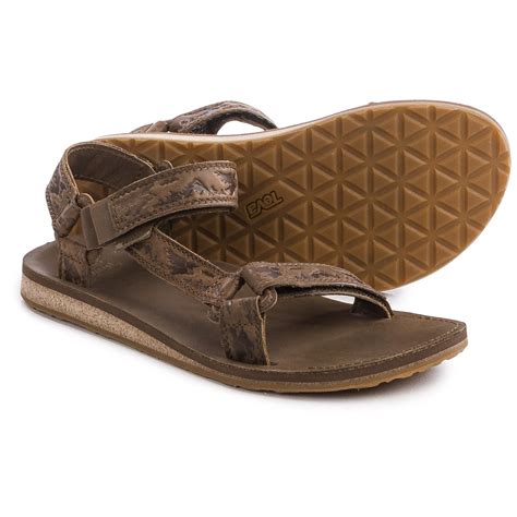 leather teva sandals.